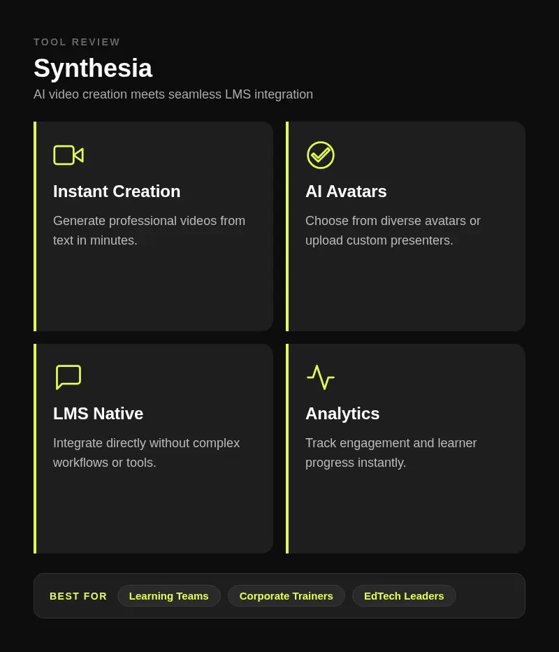 Synthesia-features