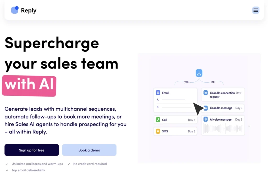 Reply.io Hero