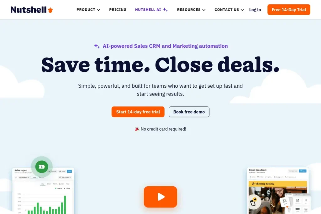 Nutshell Landing Page